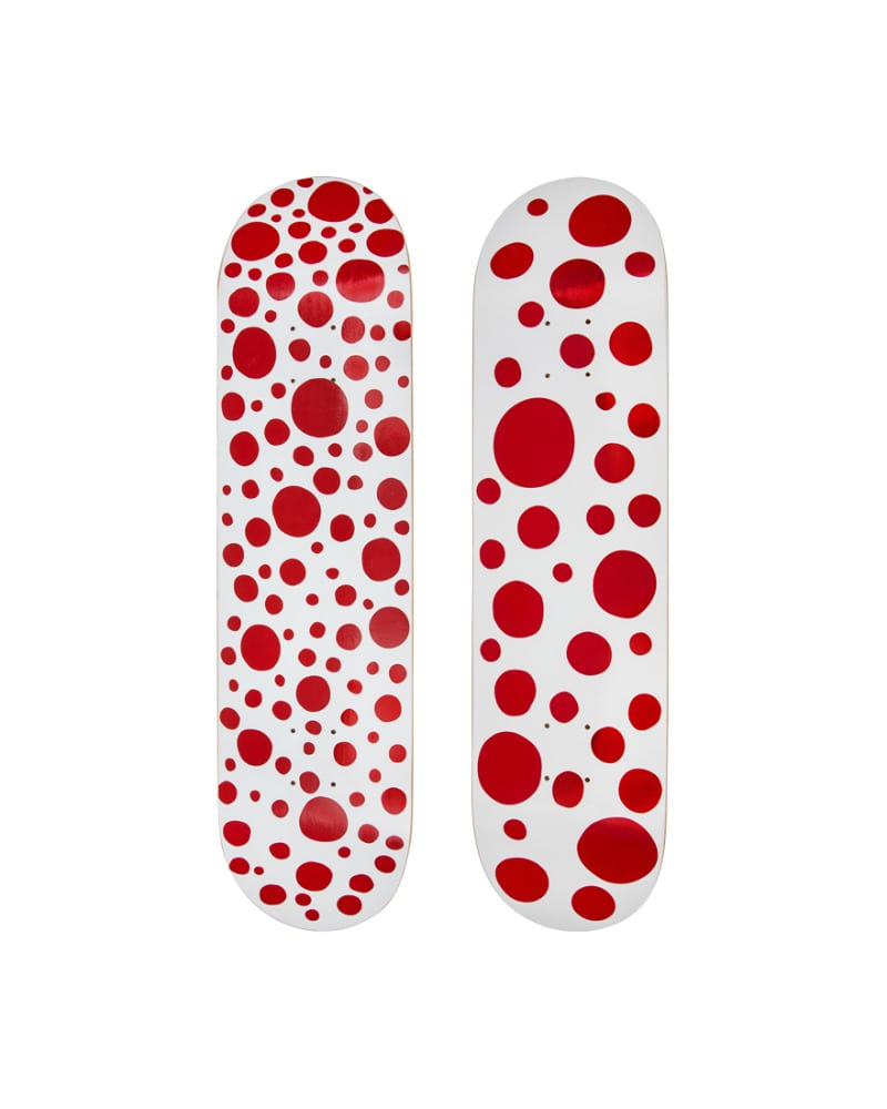 [refurb 20%] Red Dots, Yayoi skateboard