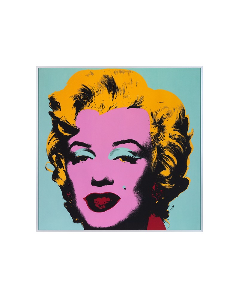 Marilyn,1967 (on blue ground)