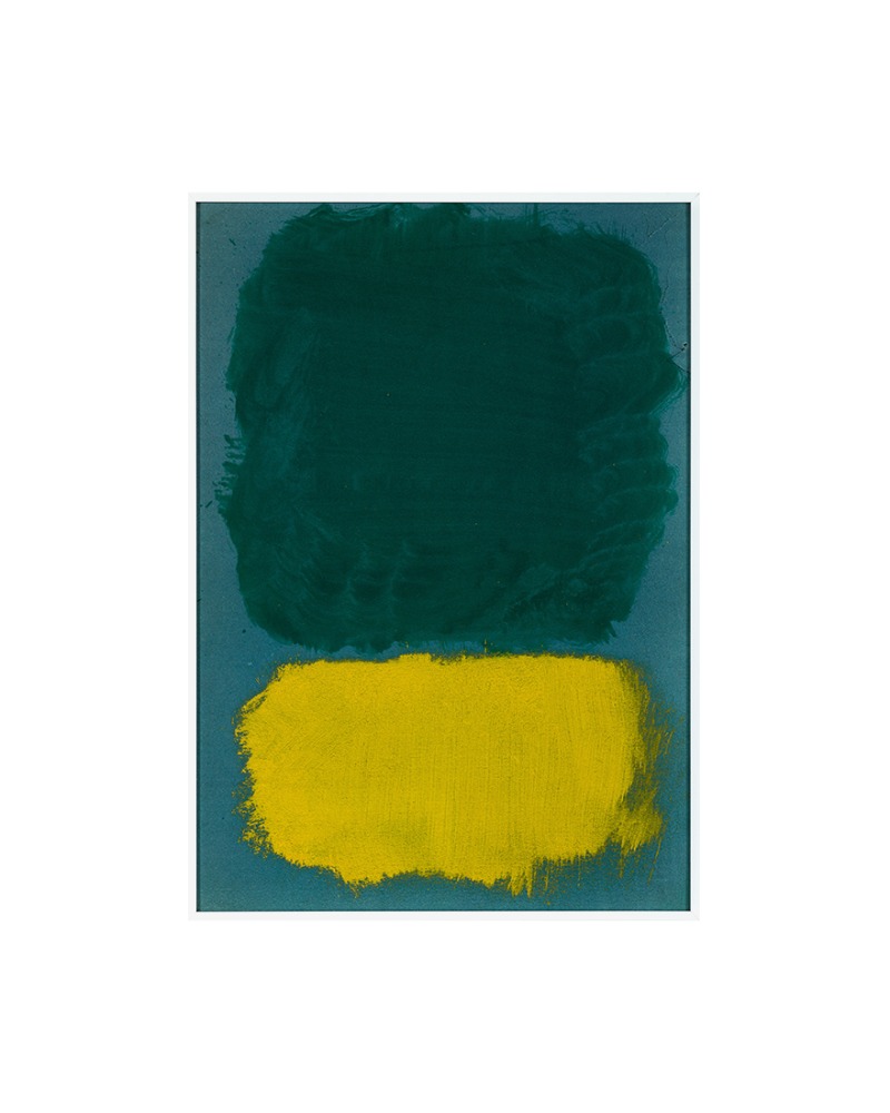 Untitled, 1968 (Green,Yellow, Bluegray)