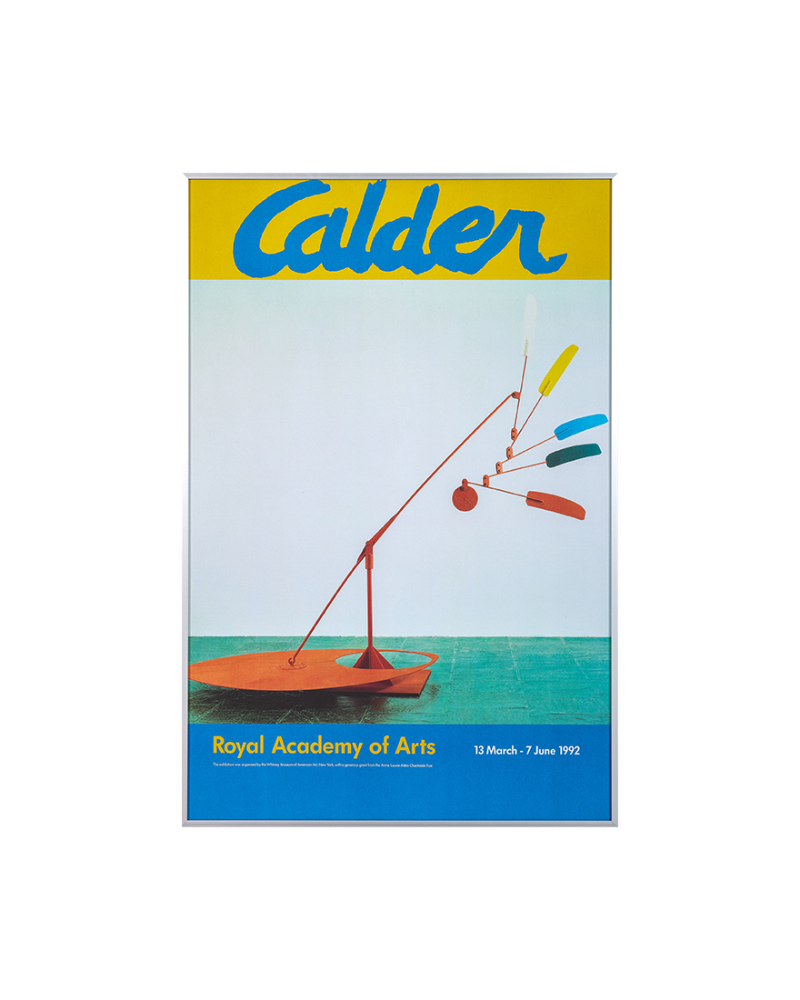 Calder Exhibition Poster, 1992