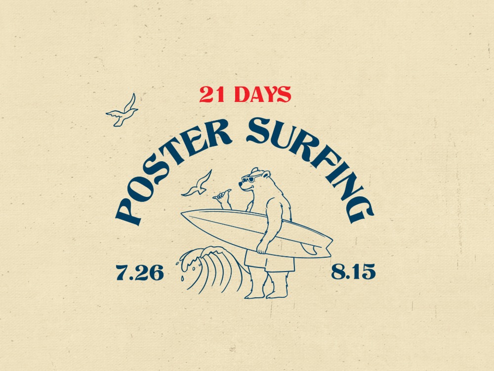 21Days, Poster Surfing