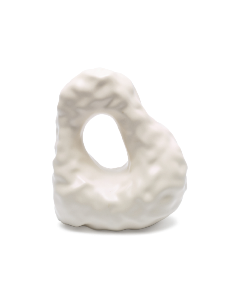 W&amp;S Boulder Bookend - Ivory