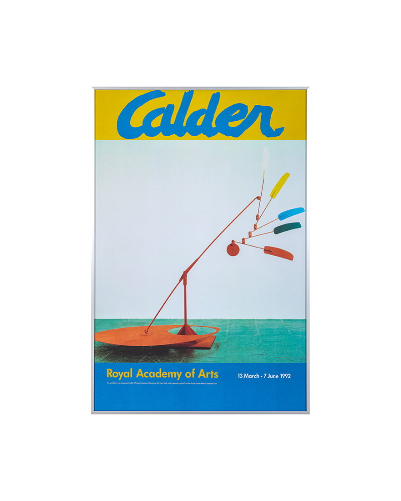 Calder Exhibition Poster, 1992