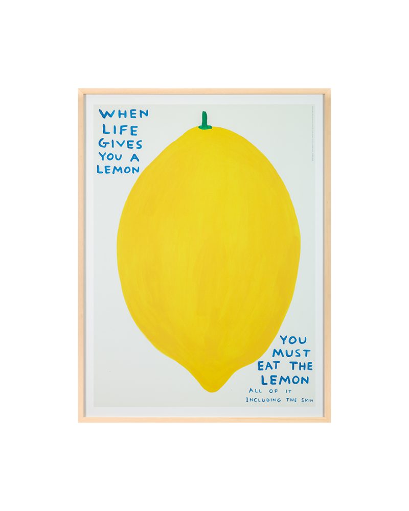 When life gives you a lemon