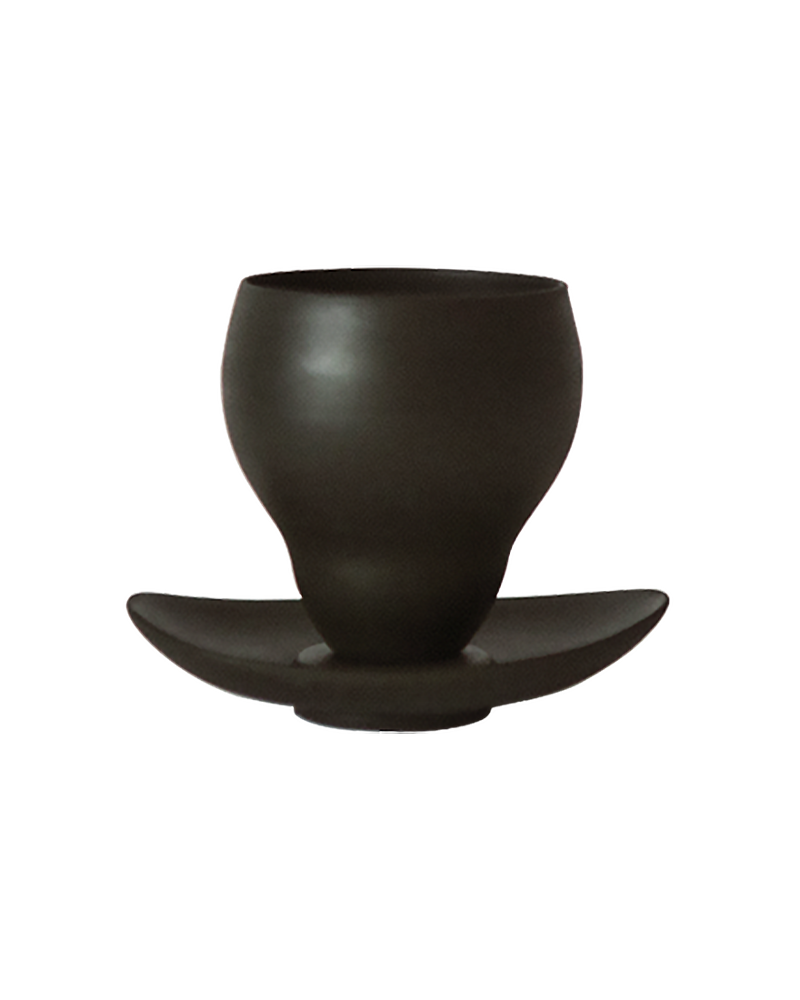 Sum Cup &amp; Saucer - Earthy Black