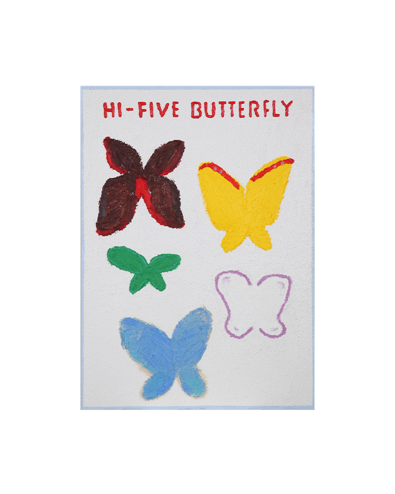 Hi-five of butterfly, 2023