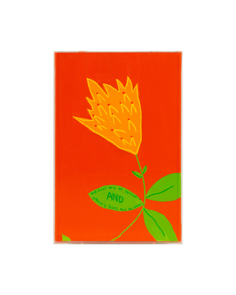A simple flower painting, 2021