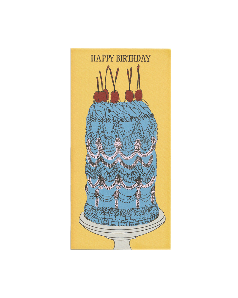 Happy birthday cake 카드