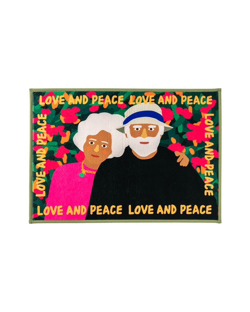 LOVE AND PEACE MAT (발매트)