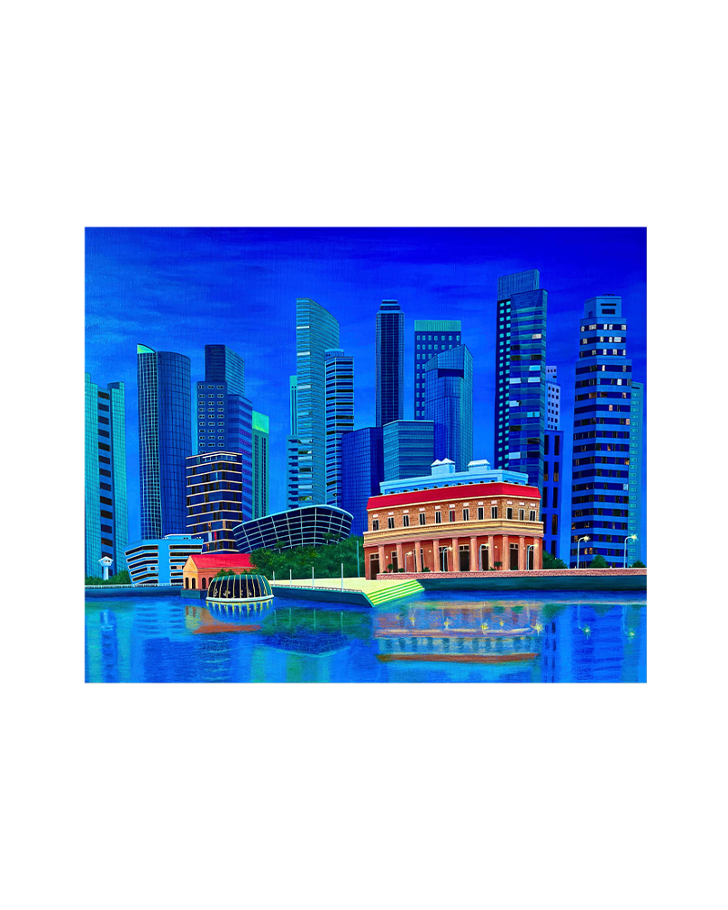 City Palette_Watery blue, 2023